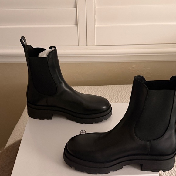 Anine Bing Black Justine Boot - Picture 4 of 9
